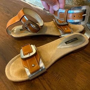 Dolce & Gabbana Made in Italy Buckle Sandals Shoes